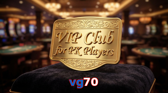 Main screen of Vg70 vip page for PK players